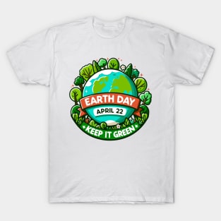 Celebrate and Sustain: Grow Green T-Shirt